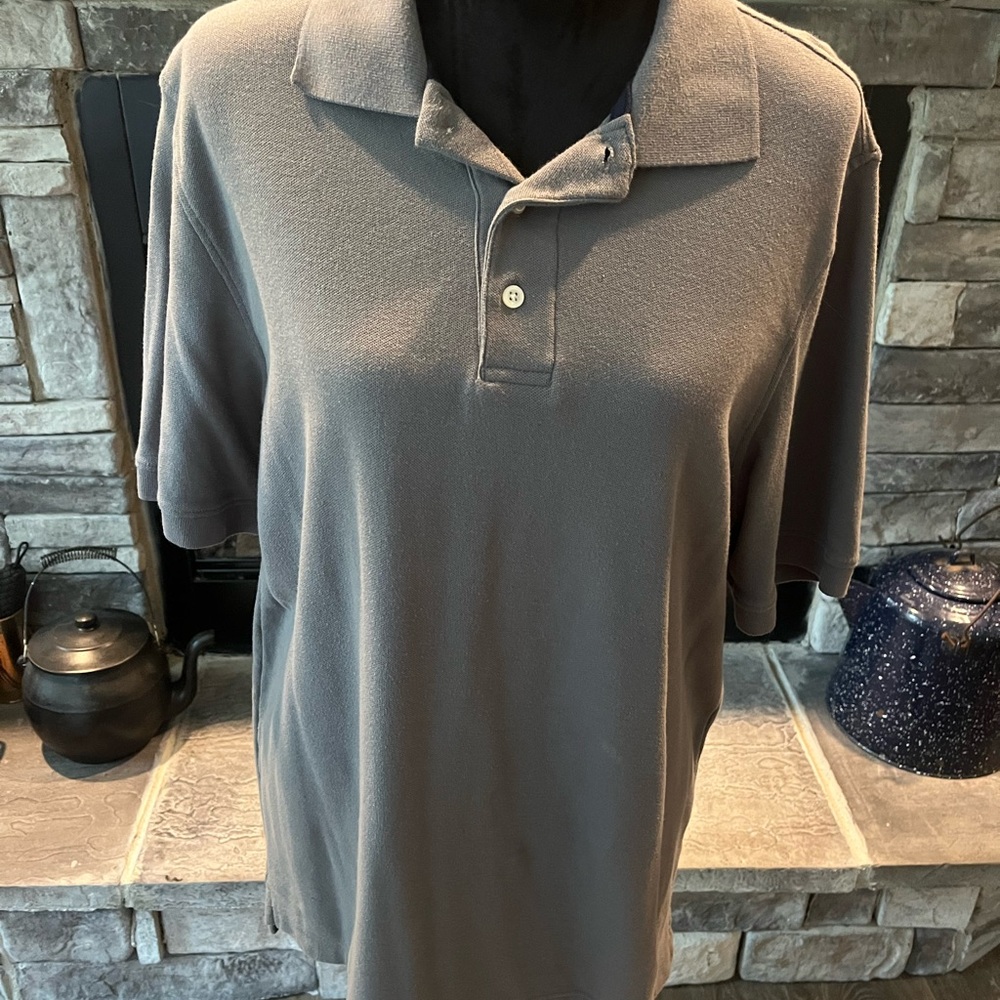 Croft & Barrow Charcoal Polo Shirt